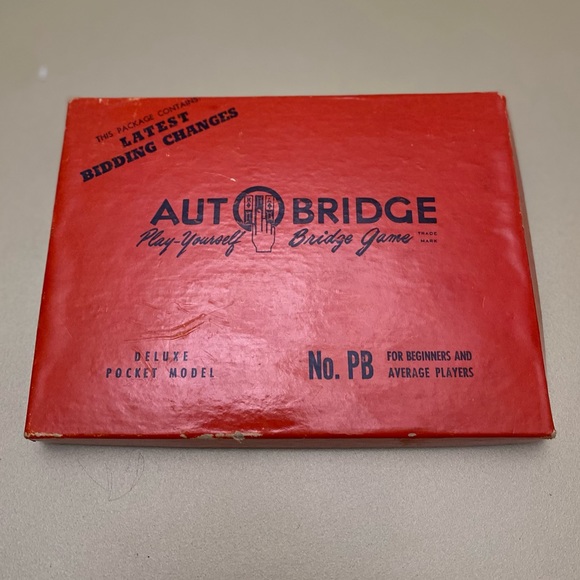 Vintage Autobridge Play yourself bridge game - Picture 4 of 4
